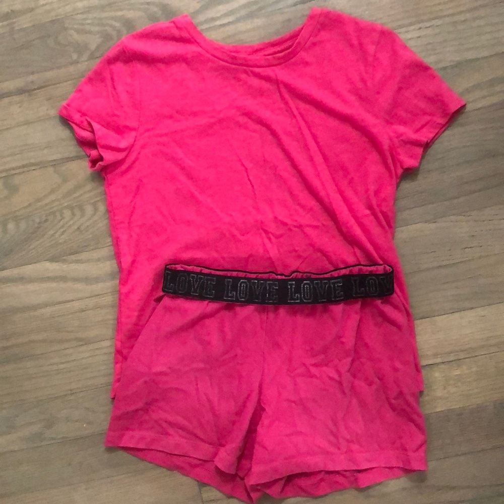 Girls T Shirt set 1shirt2shorts